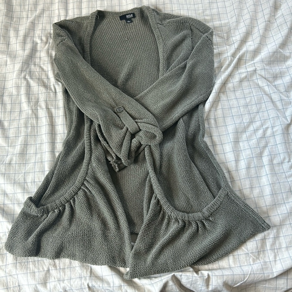 Green Cardigan